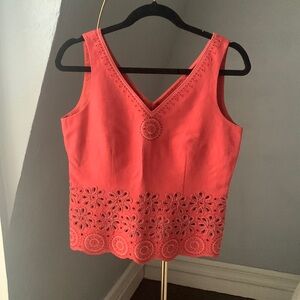 Vintage Talbots Linen/Cotton Top